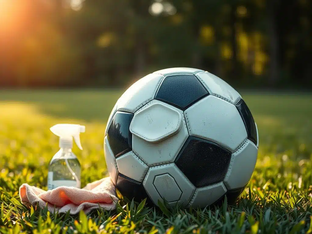 Soccer ball care