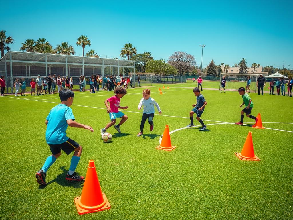 Youth soccer small-sided games