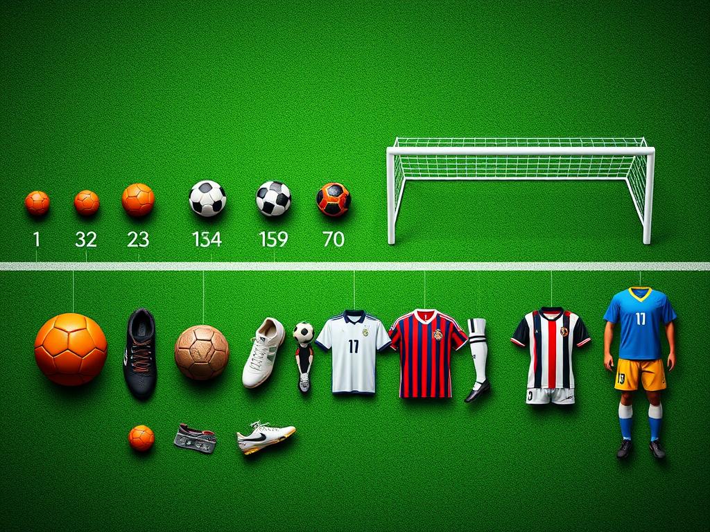 Soccer equipment history