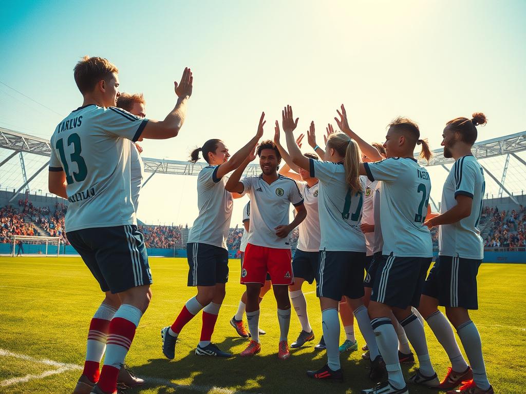 team spirit in soccer