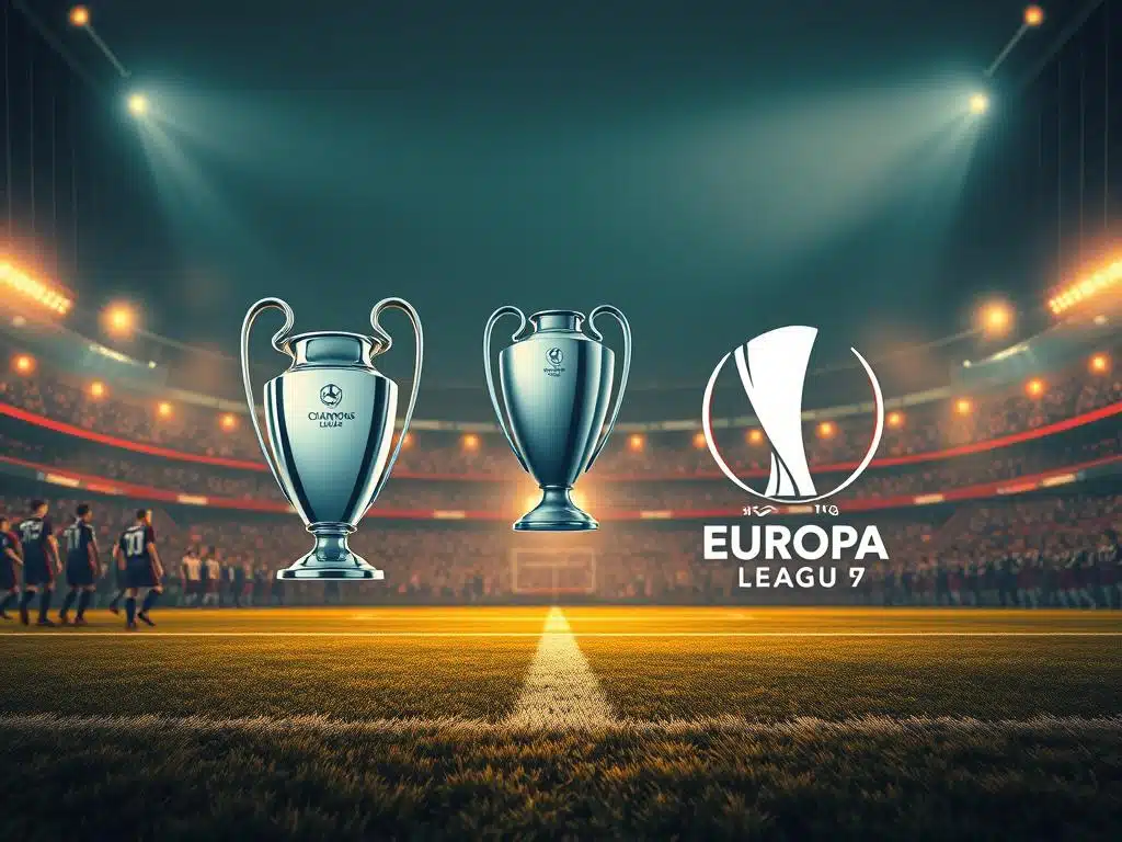 Champions League and Europa League format differences