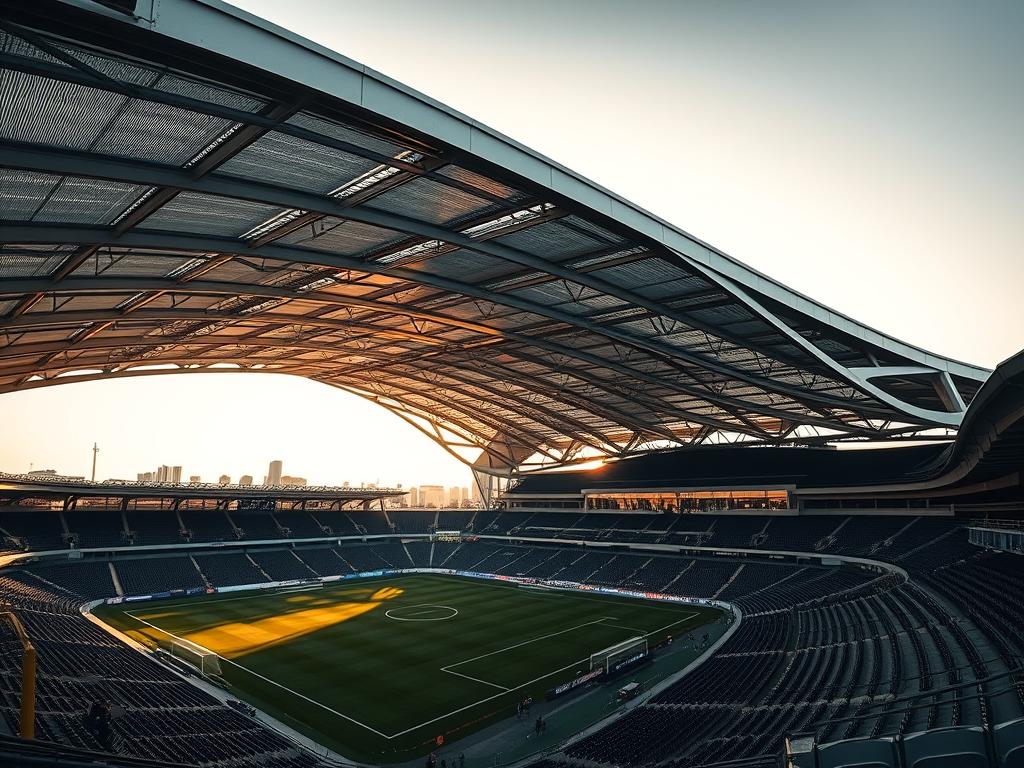 Lower.com Field canopy roof