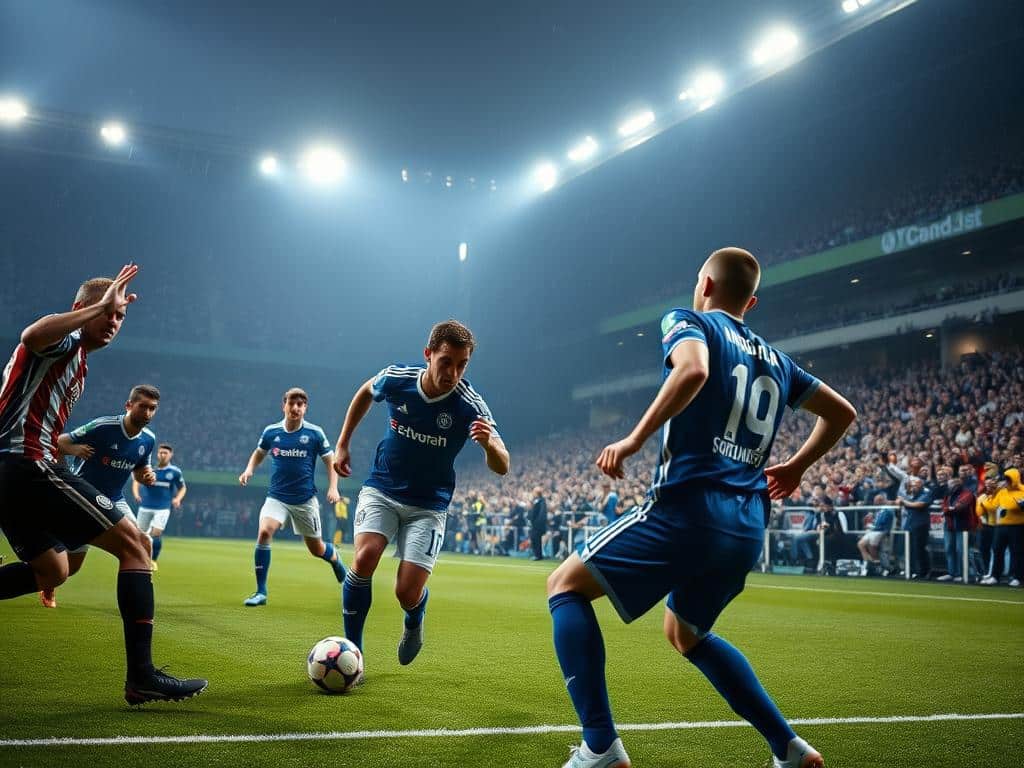 Historic Schalke vs Dortmund match