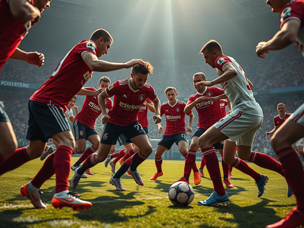 RB Leipzig high-pressing football tactics