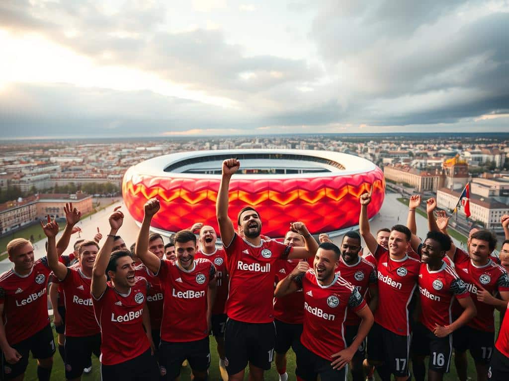 Red Bull Leipzig football club promotion journey
