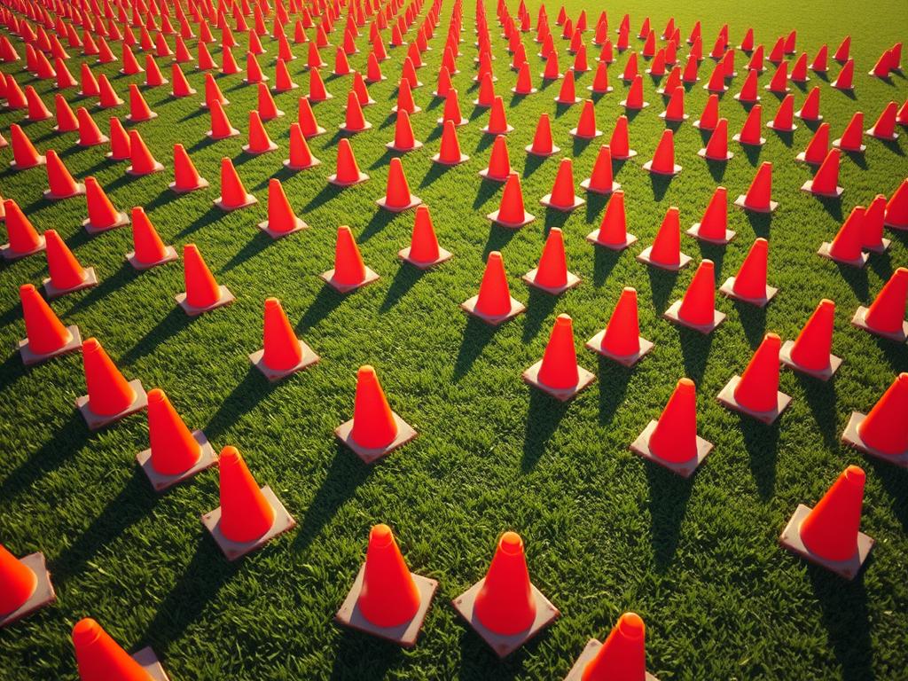 cone field drills