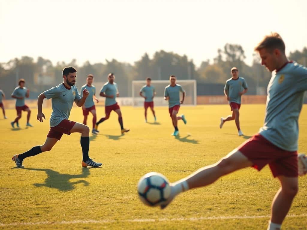 soccer warm-up leg drills