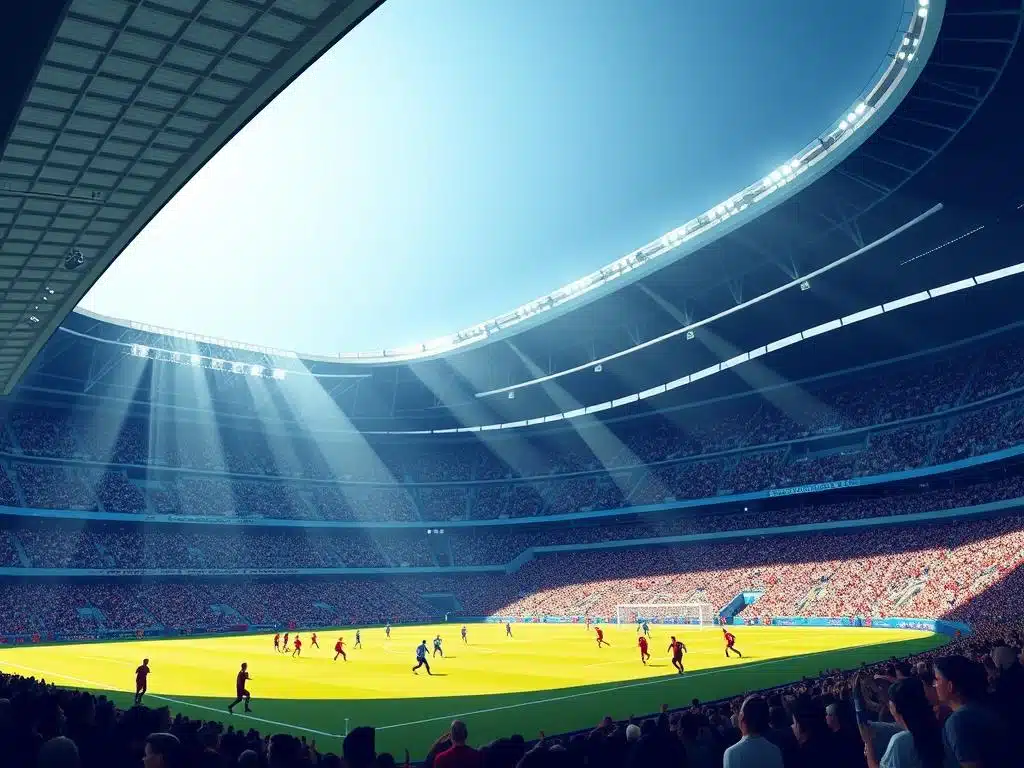 largest soccer stadiums by capacity