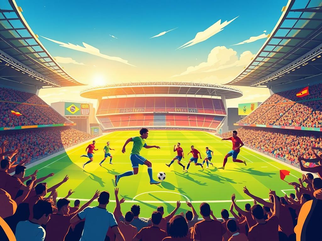 famous soccer stadiums by country