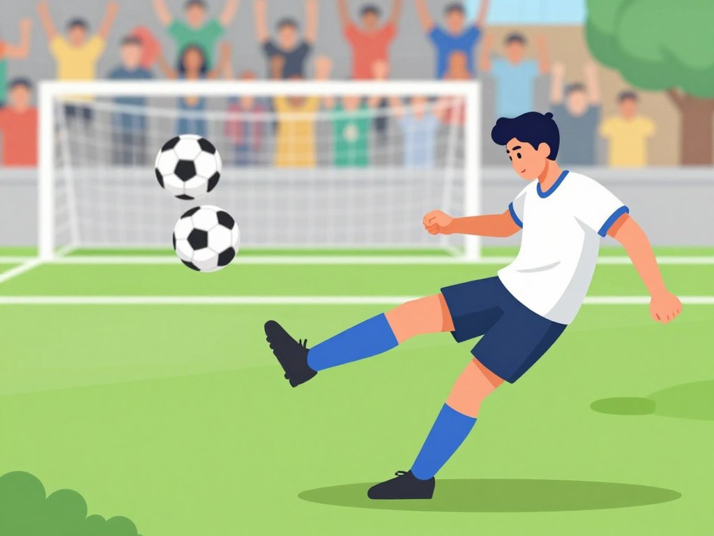 how to chip a soccer ball accurately