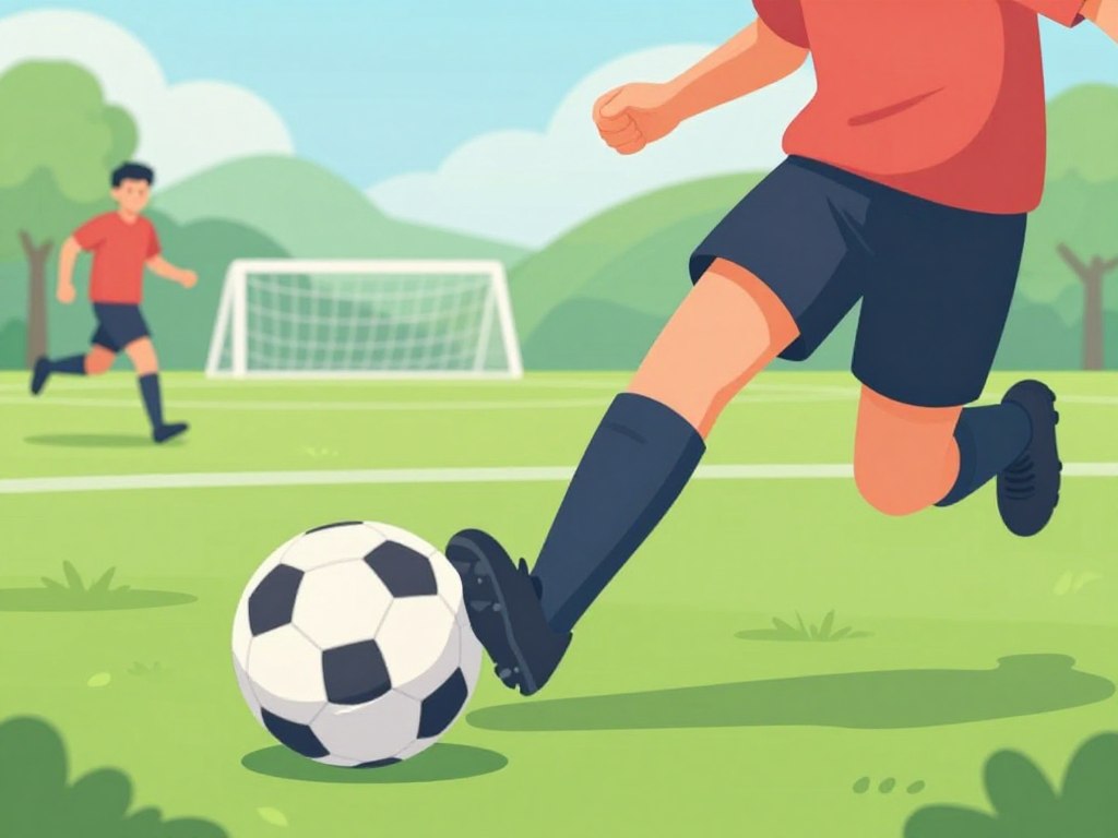 how to curl the ball in soccer