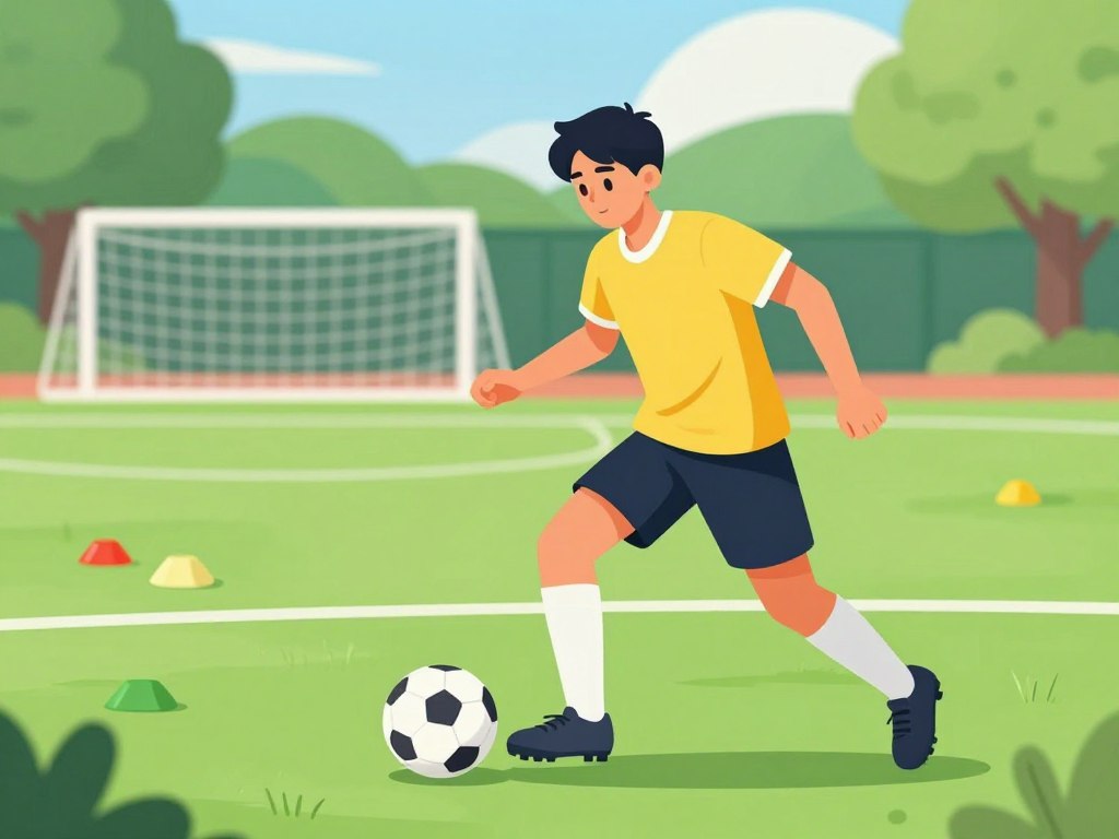 how to improve first touch in soccer