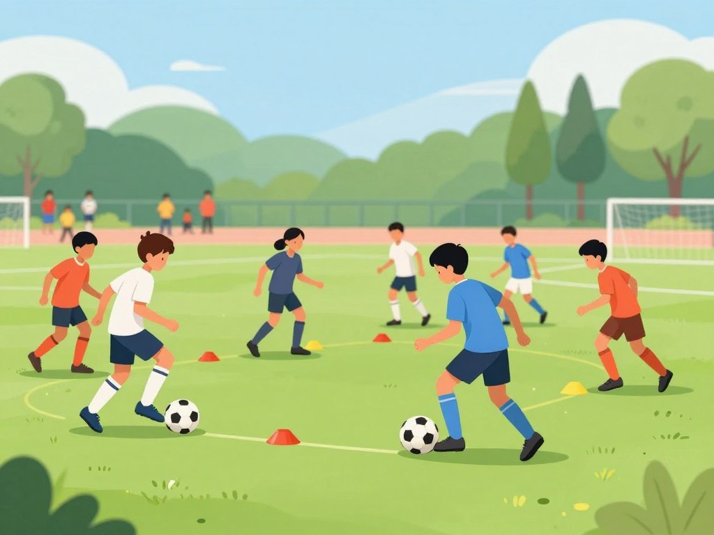 soccer dribbling drills for beginners