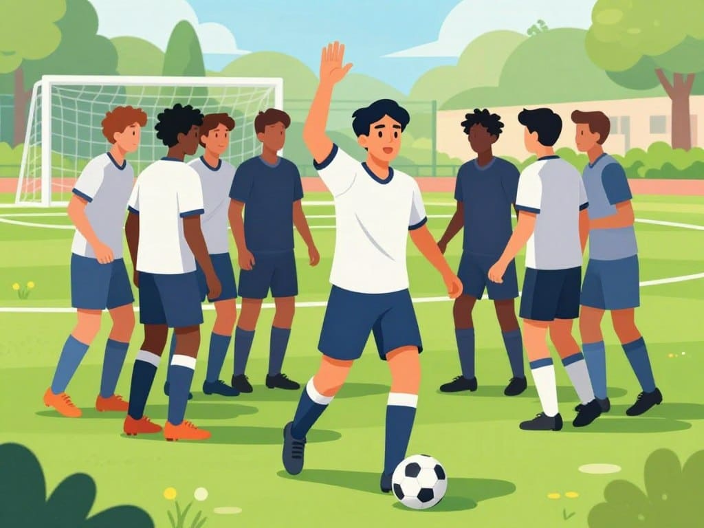 how to lead as soccer captain