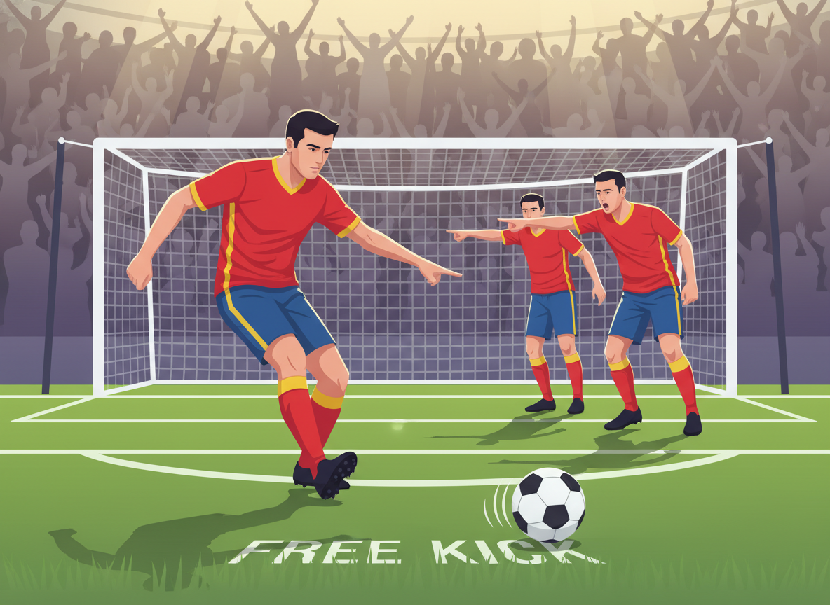 quick free kick rules in soccer