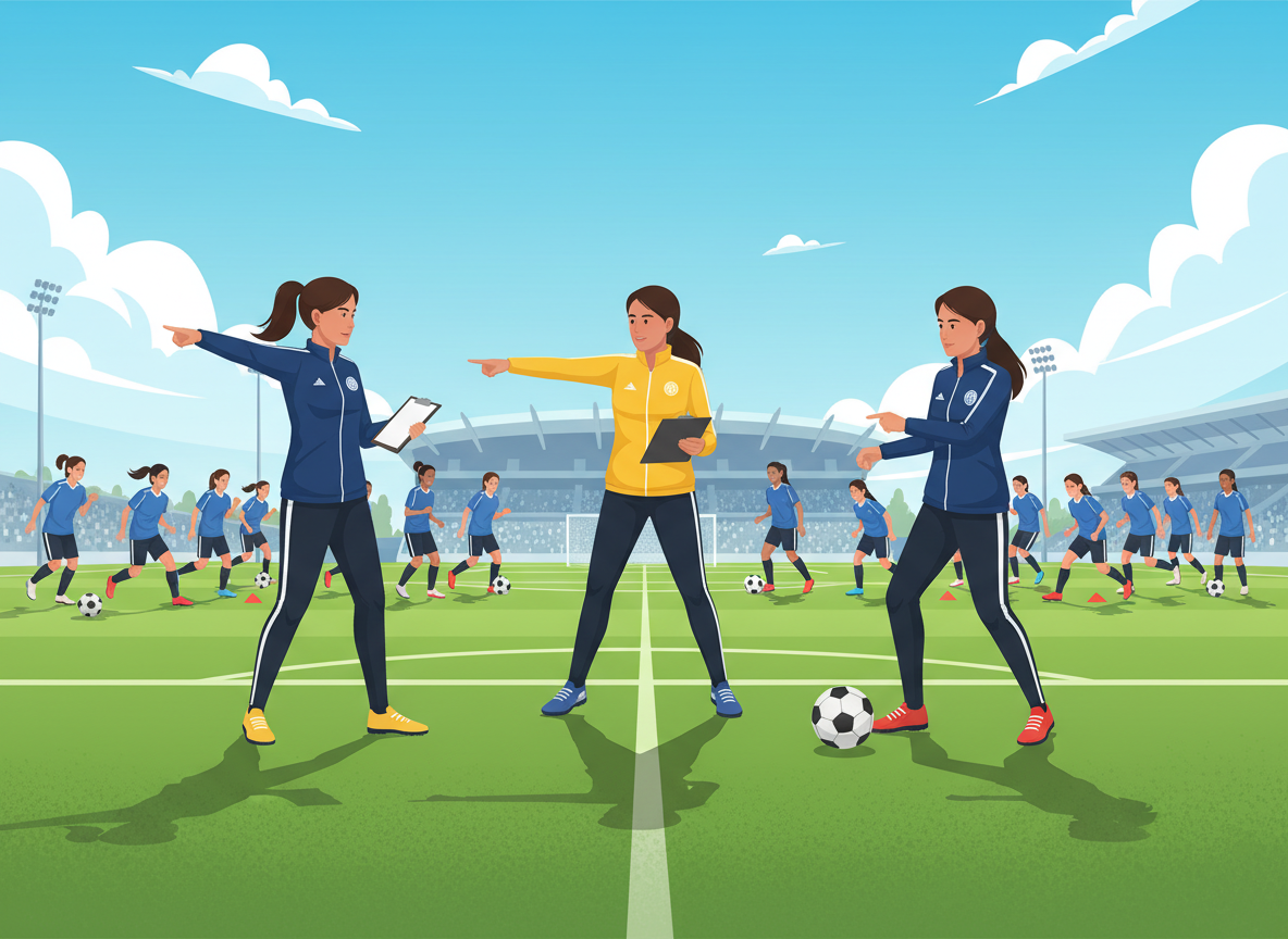female coaches in soccer