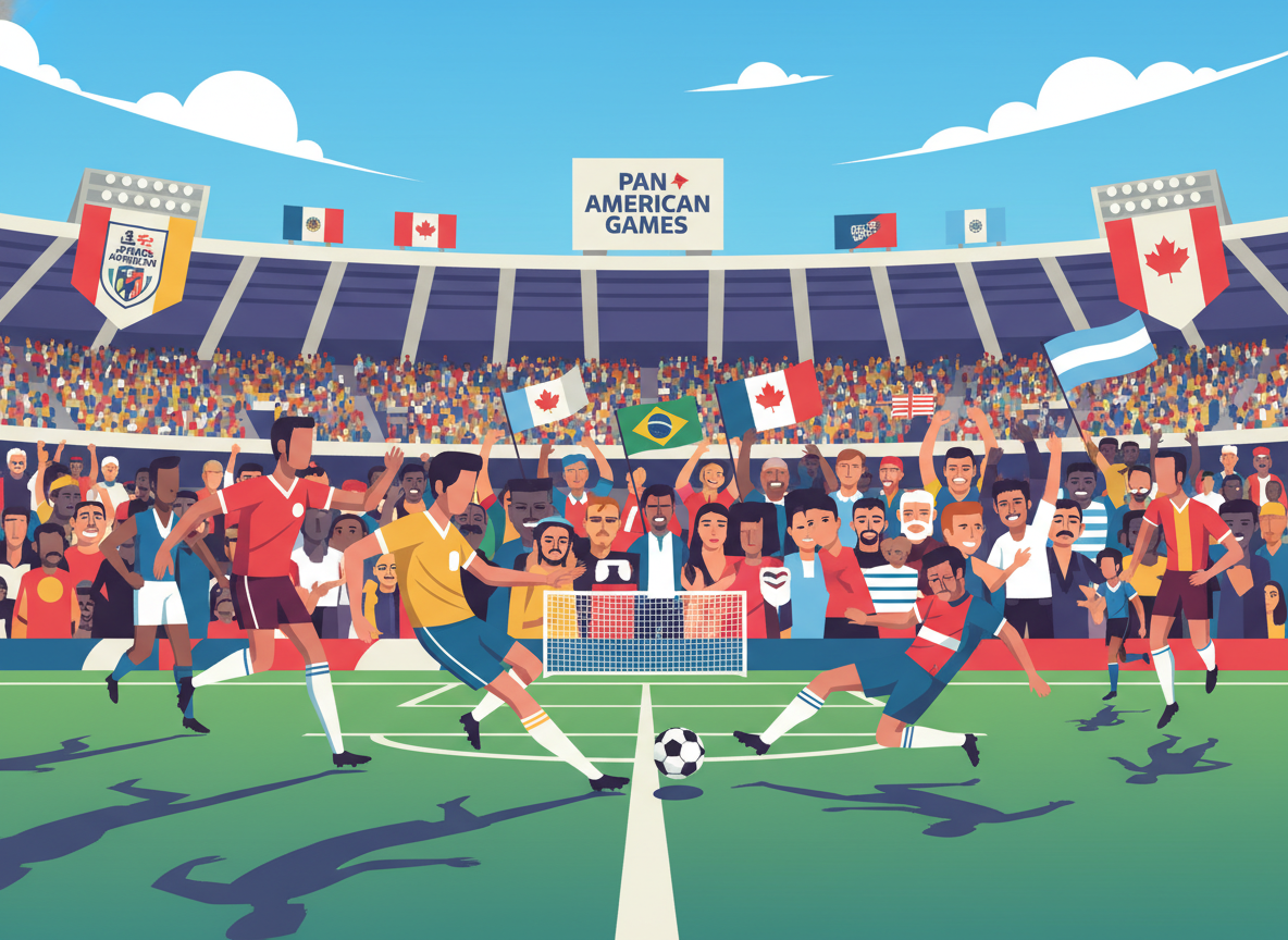 pan american games soccer history