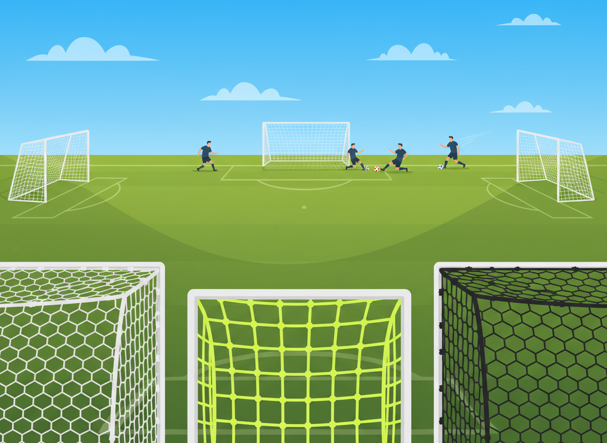 soccer goal net types